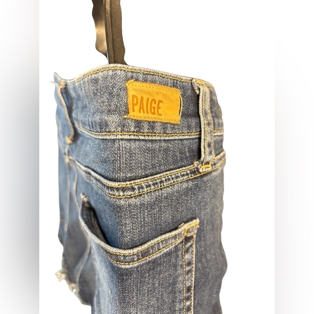 Paige women’s Catalina denim shorts cotton blue Jean size 31 preloved no flaws - Picture 4 of 7